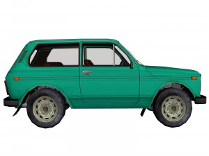 vaz 2121 3D Model