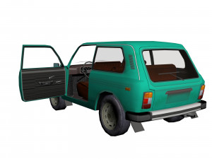 vaz 2121 3D मॉडल