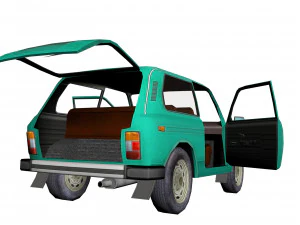 vaz 2121 3D Model
