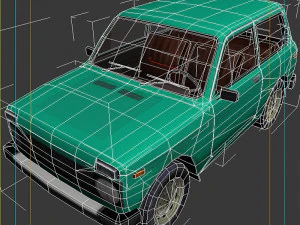 vaz 2121 3D Model