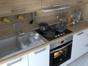 kitchen 01 3D Model