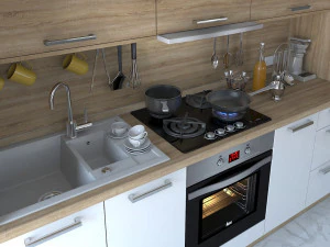 kitchen 01 3D Model