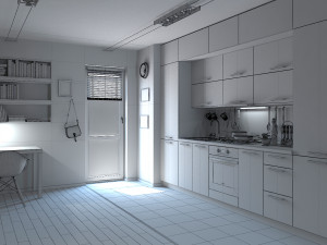 kitchen 01 3D Model