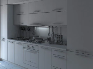 kitchen 01 3D Model