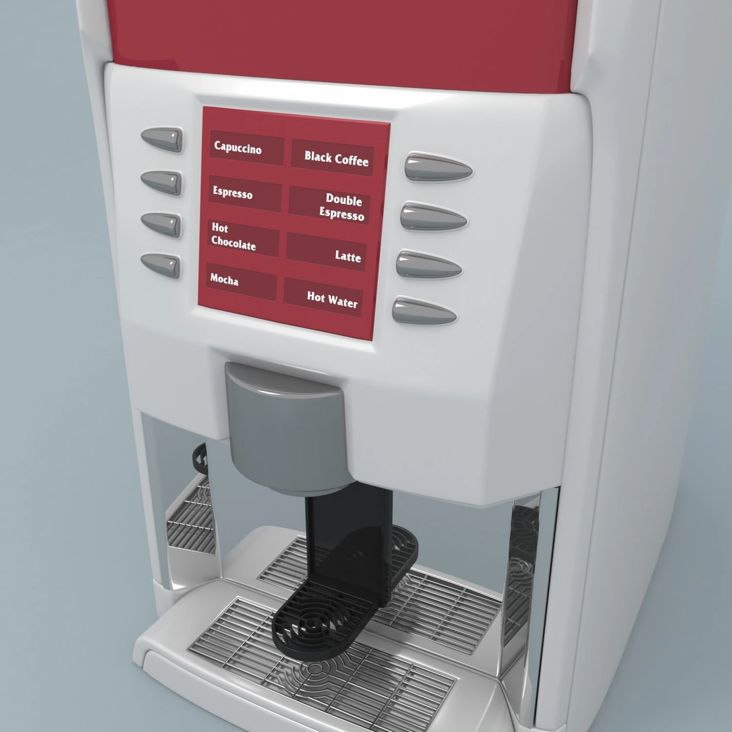nescafe alegria coffee machine 3D Model .c4d .max .obj .3ds .fbx .stl .blend
