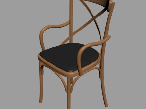 thonet chair Modelo 3D