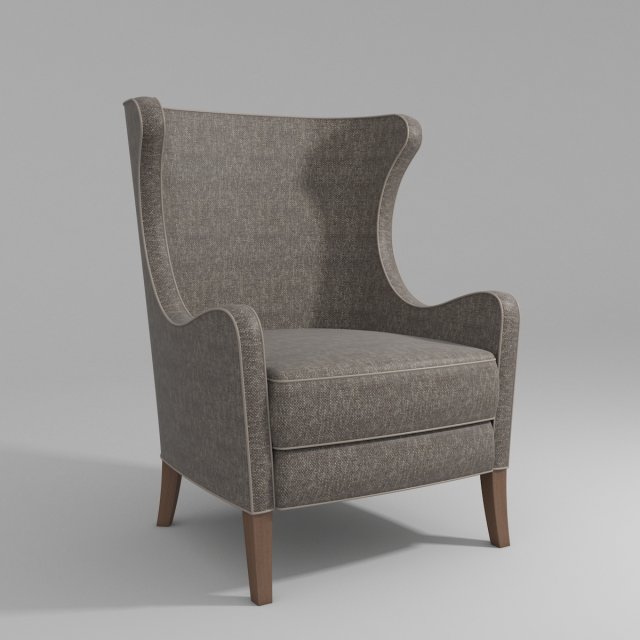 bergere armchair 3D मॉडल .c4d .max .obj .3ds .fbx .stl .blend 