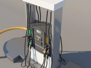fuel dispenser 3D Model