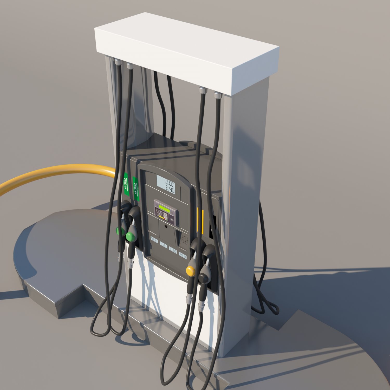 fuel dispenser 3d model free download