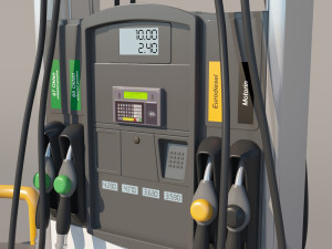 fuel dispenser Modello 3D