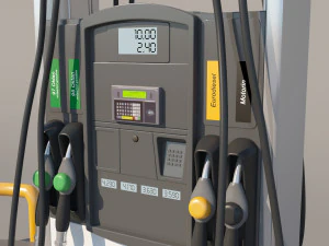 fuel dispenser 3D Model