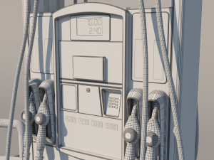 fuel dispenser Modello 3D