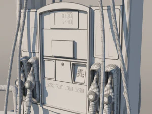 fuel dispenser 3D Model
