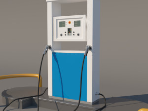 lpg dispenser 3D 모델