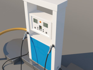 lpg dispenser 3D-Modell