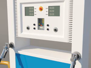 lpg dispenser 3D-Modell