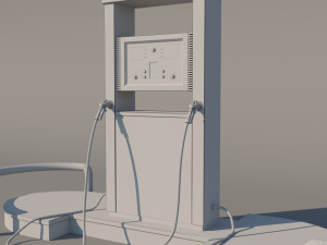 lpg dispenser 3D-Modell