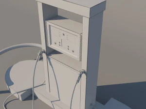 lpg dispenser 3D Model
