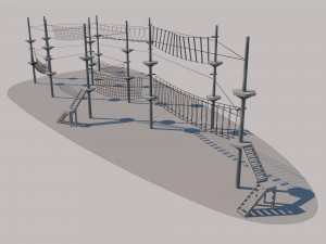 rope park 3D मॉडल
