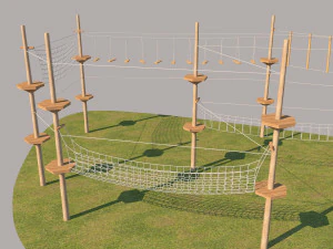 rope park 3D Model