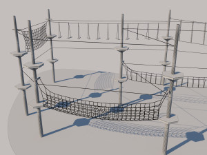 rope park 3D मॉडल