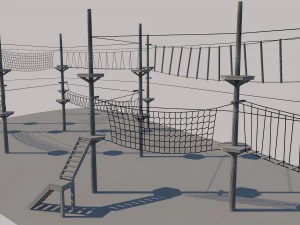 rope park 3D Model