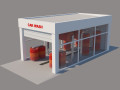car wash 3D 모델