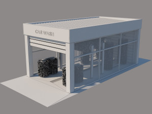 car wash 3D मॉडल