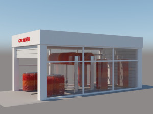 car wash 3D मॉडल