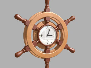 relógio de parede Modelo 3D