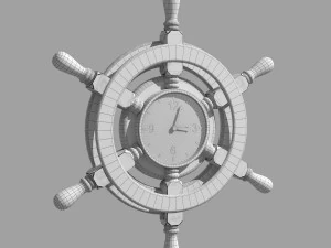 wall clock 3D Model