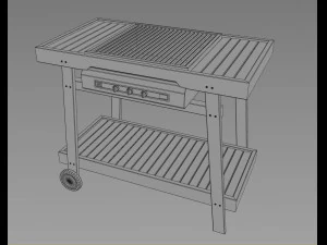 barbecue 3D Model