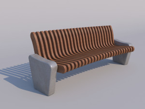 bench 3D 모델