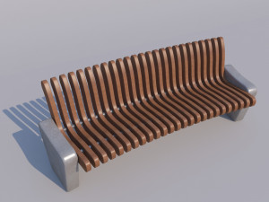 bench 3D 모델
