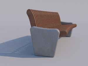 bench 3D 모델