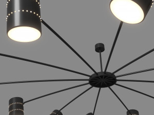 candelier modern 3D Model