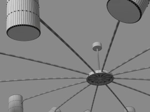 candelier modern 3D Model