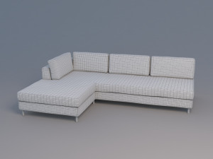 sofa klyne 3D 模型
