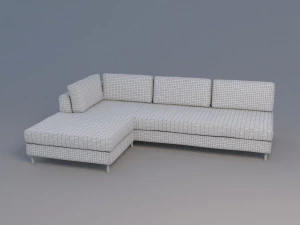 sofa klyne 3D Model