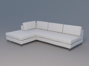 sofa klyne 3D 模型