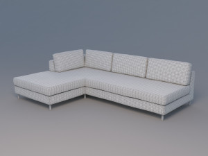 sofa klyne 3D 模型