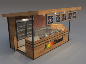 juice stand 3D Model