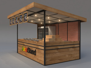 juice stand 3D Model