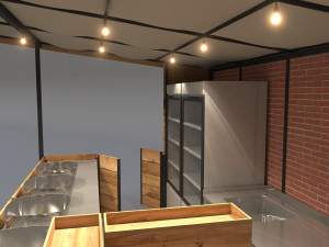 juice stand 3D Model