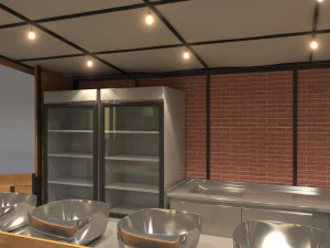 juice stand 3D Model