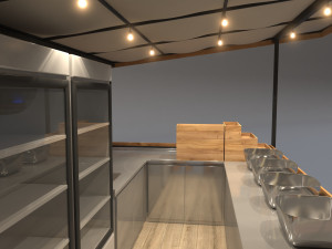 juice stand 3D Model