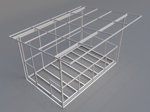 juice stand 3D Model