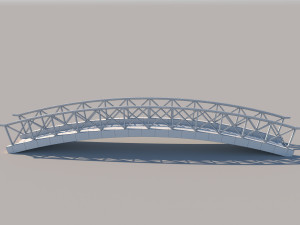 wooden bridge 3D Model