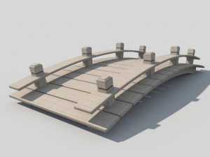 Bah&ccedil;e k&ouml;pr&uuml;s&uuml; 3D Model