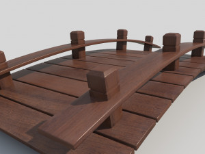 garden bridge 3D Модель
